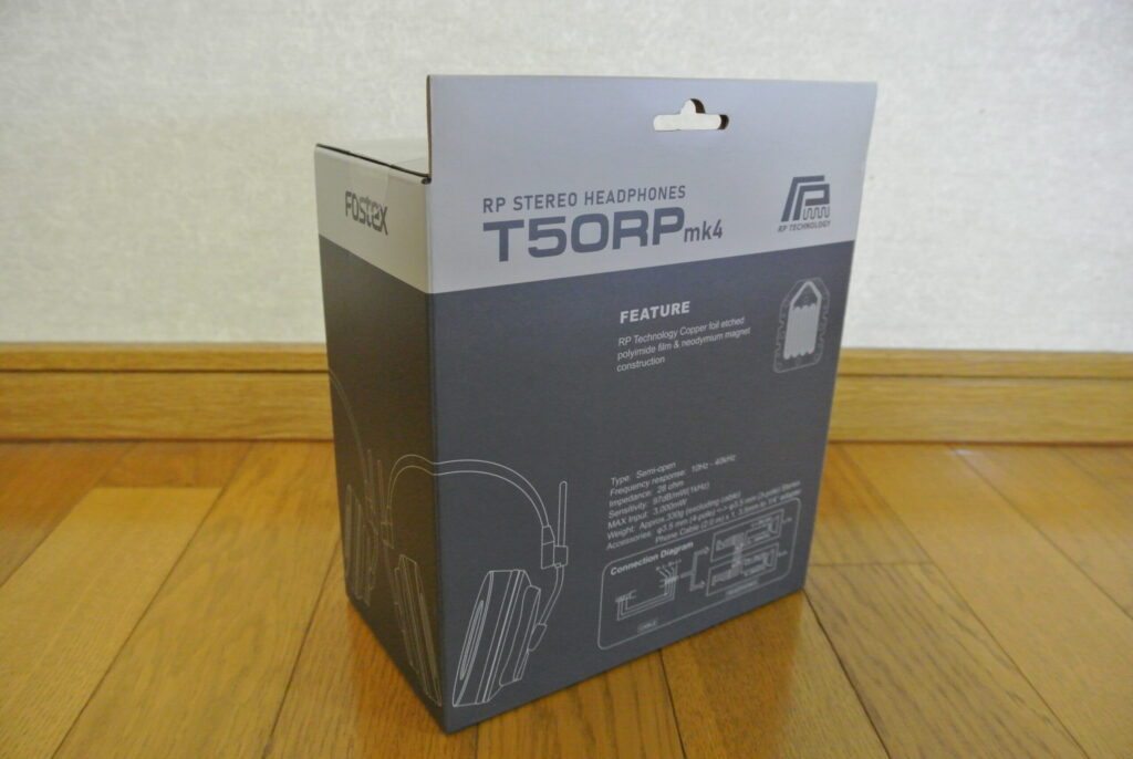 FOSTEX T50RPmk4 のパッケージ(後)画像