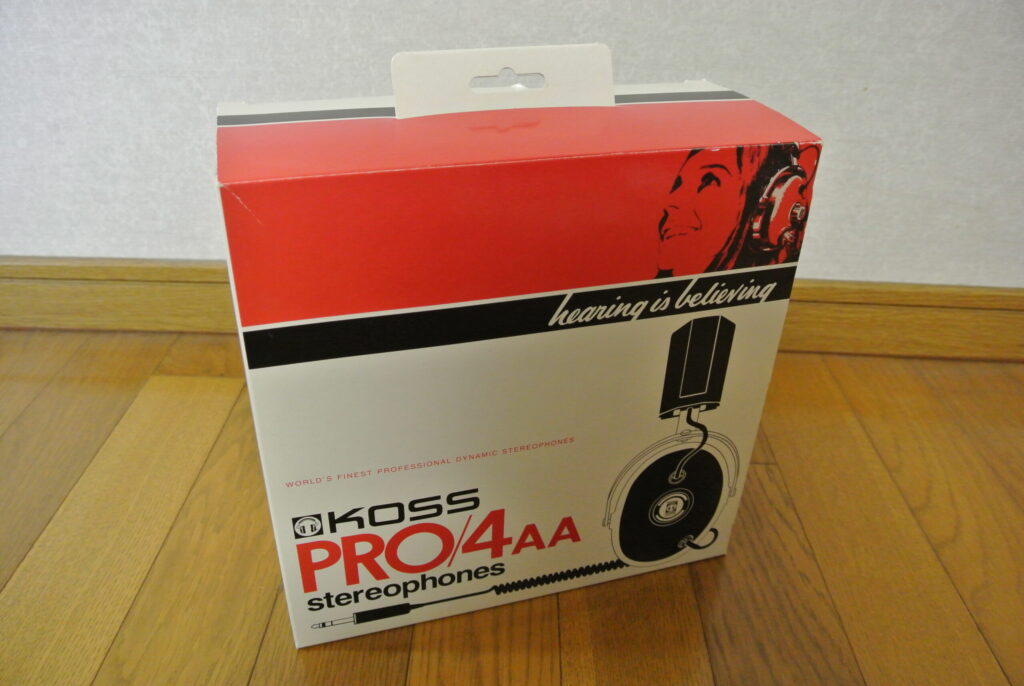 KOSS PRO4AA のパッケージ(前)画像